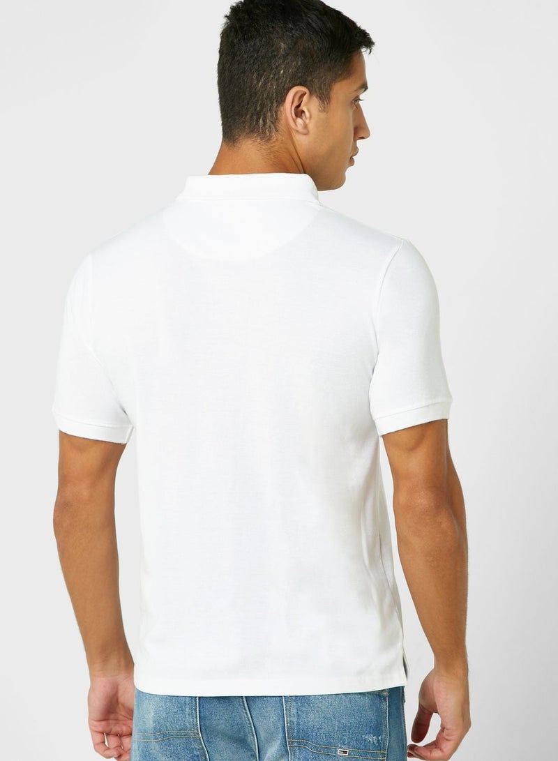 سفنتي فايف بيسيكس قميص بولو سادة - Image 2